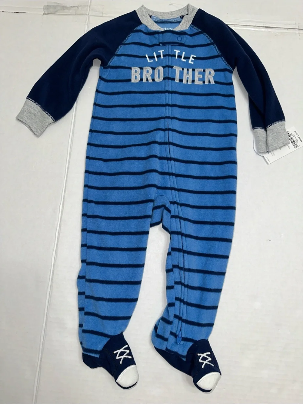 NEW Carters Baby Boy One Piece Sleepers Size 9 months Lot of 2